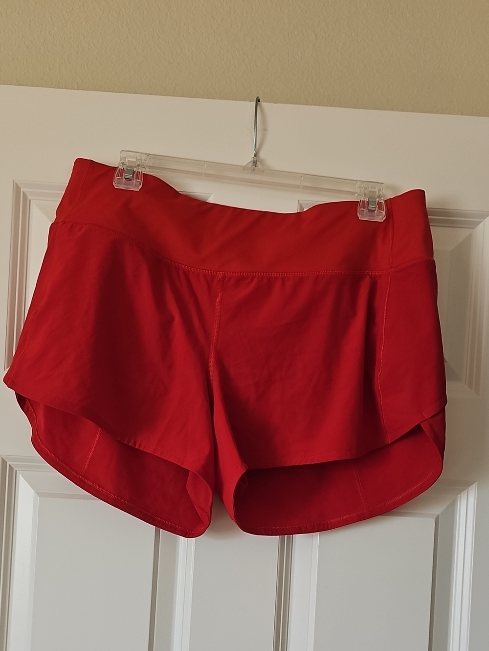 lululemon athletica Red Athletic Shorts